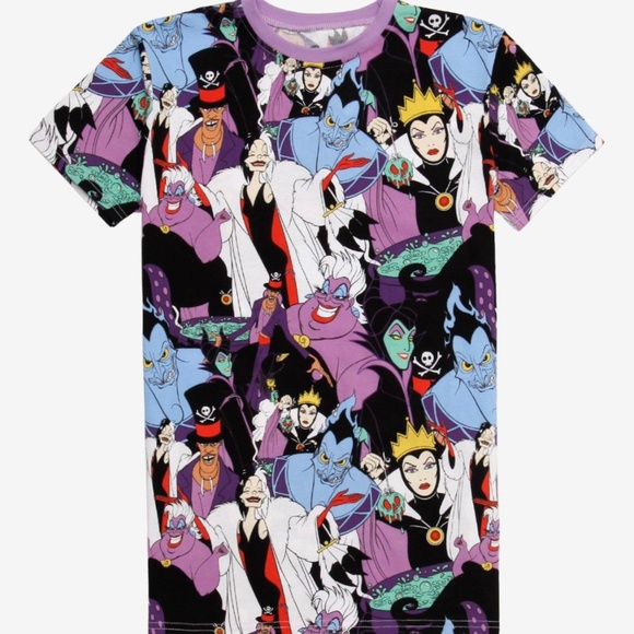 Disney vilains t shirt XL - Picture 1 of 4